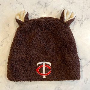 Minnesota Twins Bear Baby Beanie - Baby